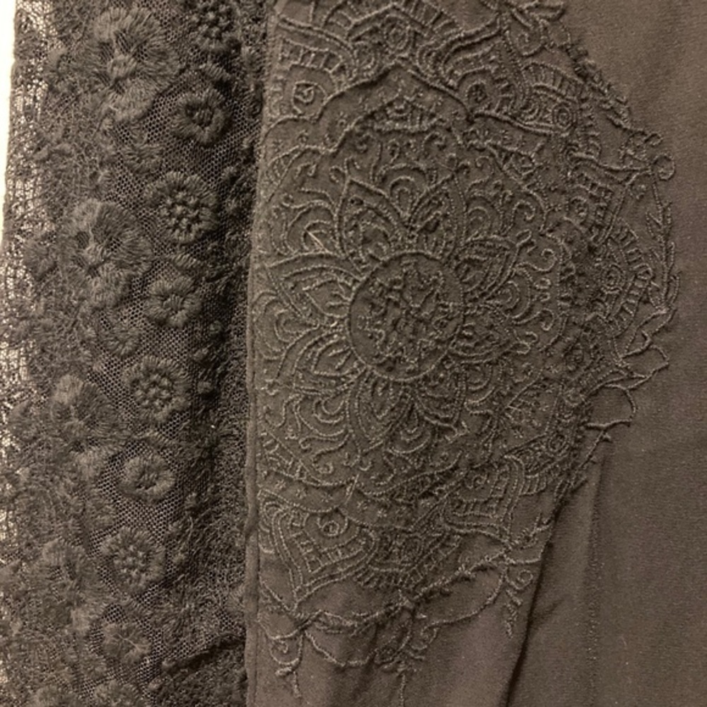 NWT Desigual XS Black Lace Blouse - Picture 6 of 12